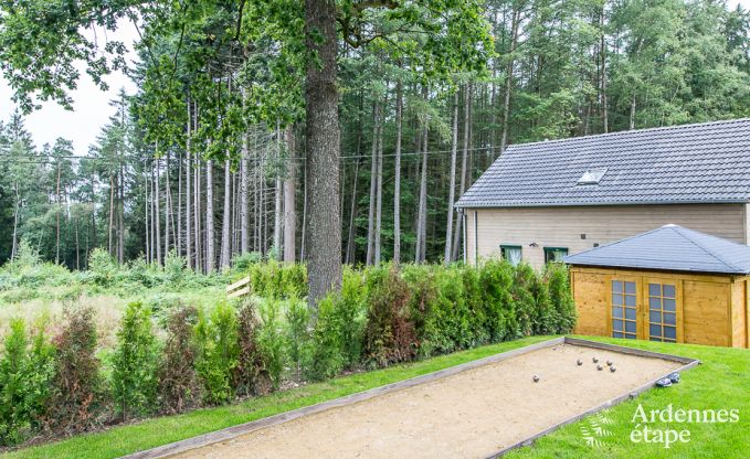 chalet with optimal comfort for 4 people bordering a forest in Trois-ponts