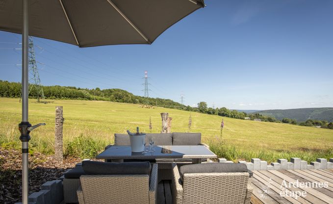 Quirky holiday home for 4 people to rent in the Ardennes (Trois-Ponts)