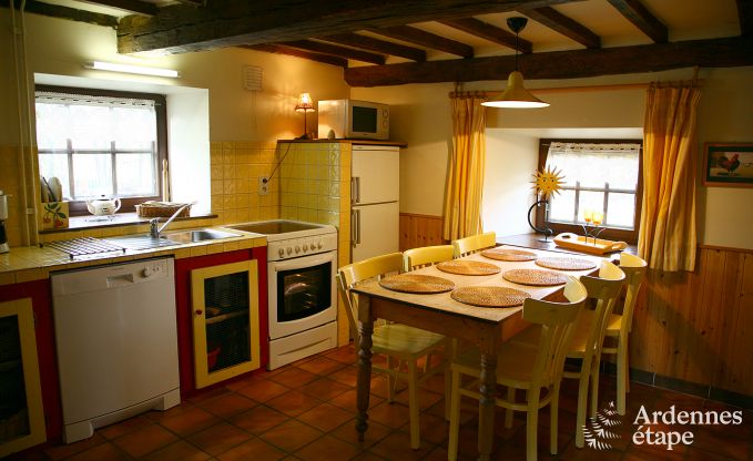 Comfortable gite for 6 people quietly located in Trois-Ponts in the Ardennes