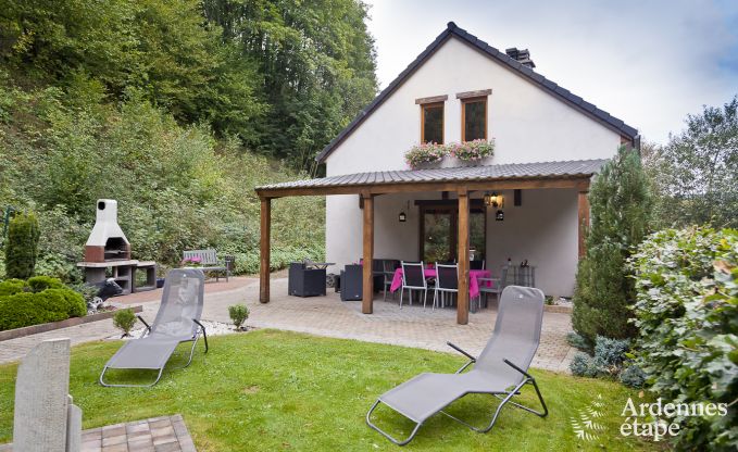 Rental holiday house for 4 pers. with view on the valley of Trois-Ponts