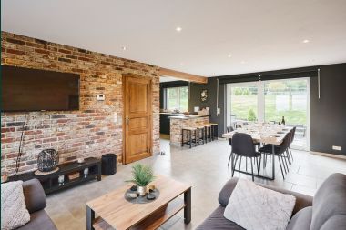 Holiday home in Trois-Ponts for 8 people with sauna, playroom and private garden