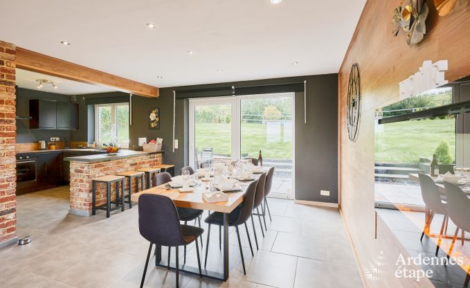 Holiday home in Trois-Ponts for 8 people with sauna, playroom and private garden