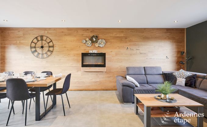 Holiday home in Trois-Ponts for 8 people with sauna, playroom and private garden