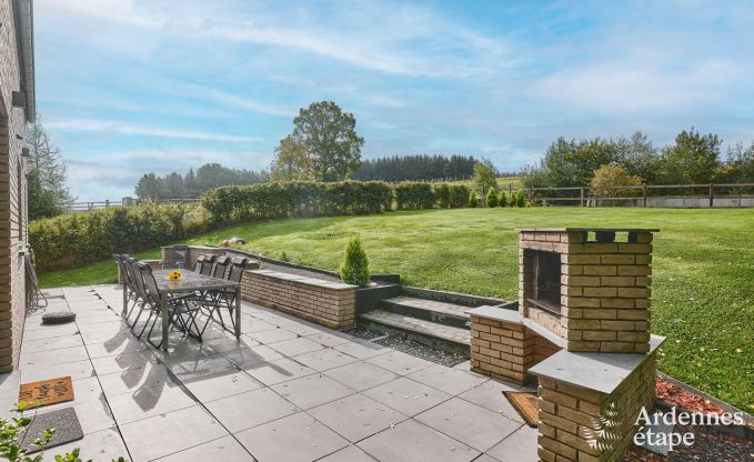 Holiday home in Trois-Ponts for 8 people with sauna, playroom and private garden