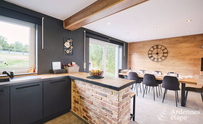 Holiday home in Trois-Ponts for 8 people with sauna, playroom and private garden