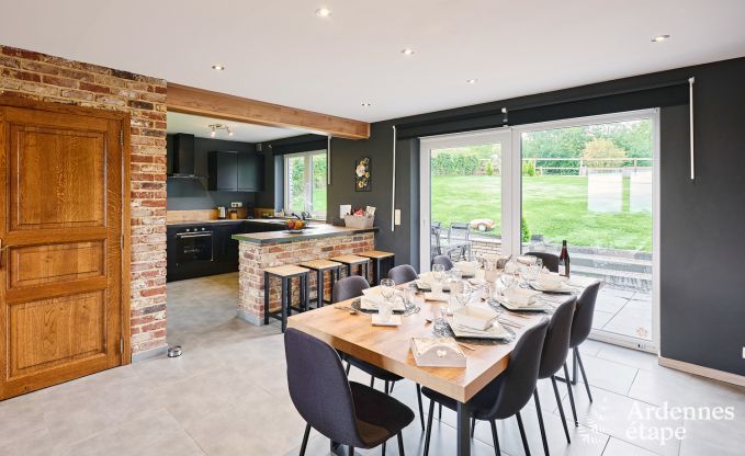 Holiday home in Trois-Ponts for 8 people with sauna, playroom and private garden