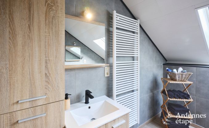 Holiday home in Trois-Ponts for 8 people with sauna, playroom and private garden