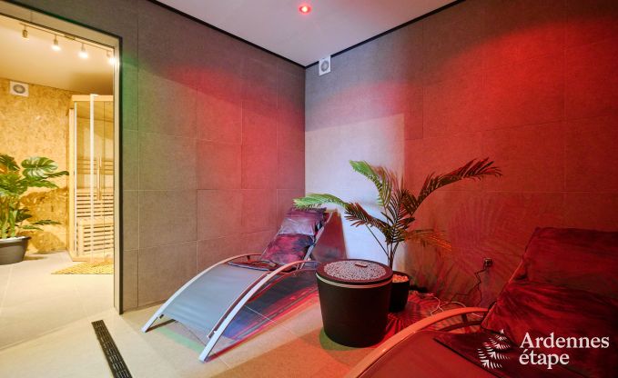 Holiday home in Trois-Ponts for 8 people with sauna, playroom and private garden