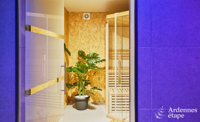 Holiday home in Trois-Ponts for 8 people with sauna, playroom and private garden