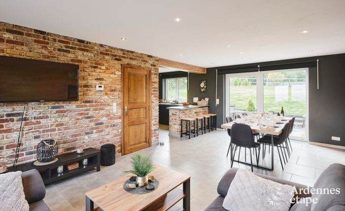 Holiday home in Trois-Ponts for 8 people with sauna, playroom and private garden