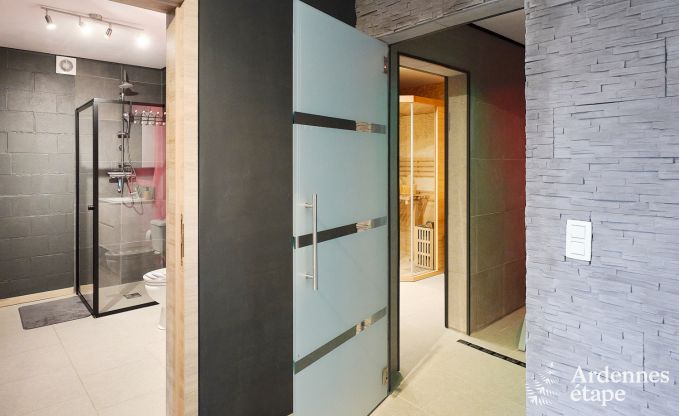 Holiday home in Trois-Ponts for 8 people with sauna, playroom and private garden
