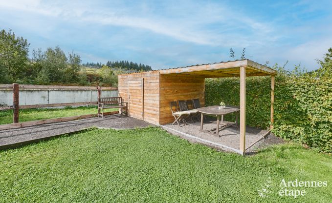 Holiday home in Trois-Ponts for 8 people with sauna, playroom and private garden