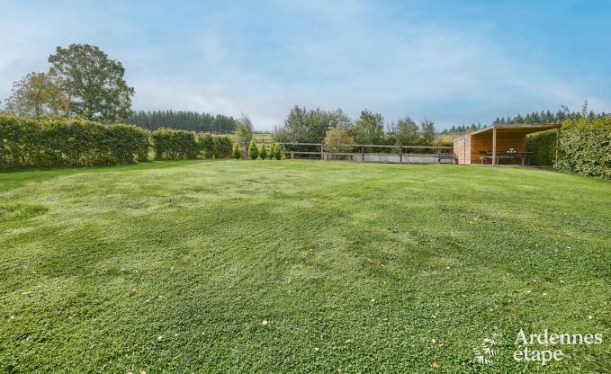 Holiday home in Trois-Ponts for 8 people with sauna, playroom and private garden