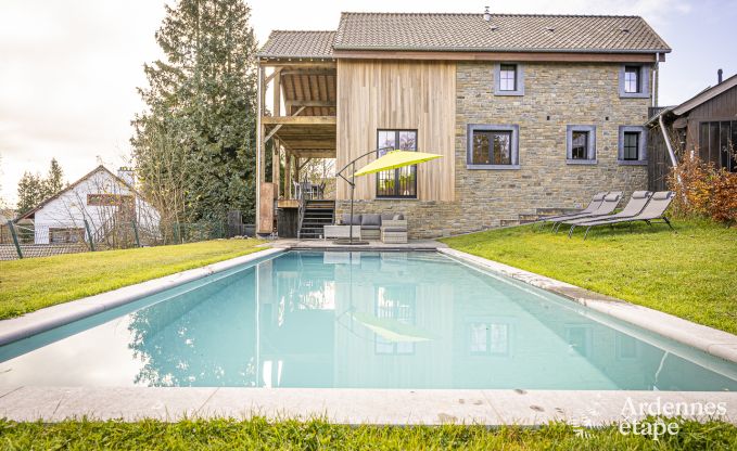 Holiday home for 8 people in Trois-Ponts in the Ardennes