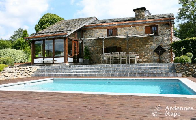 Luxury villa in Trois-Ponts for 9 persons in the Ardennes