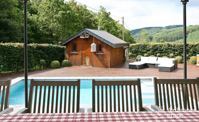 Luxury villa in Trois-Ponts for 9 persons in the Ardennes