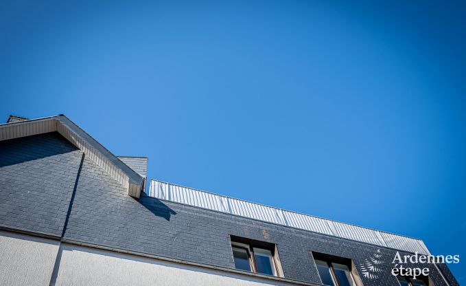 Spacious luxurious loft in Trois-Ponts for 5 people with 2 bedrooms, 2 bathrooms, jacuzzi, and private terrace