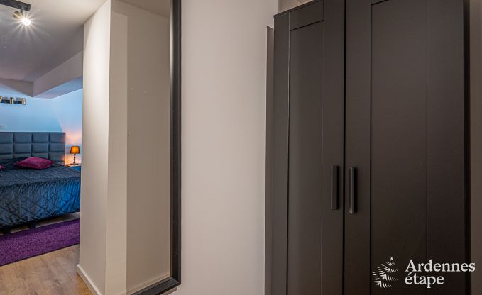 Spacious loft for 5 people with 2 bedrooms, jacuzzi and private terrace in Trois-Ponts