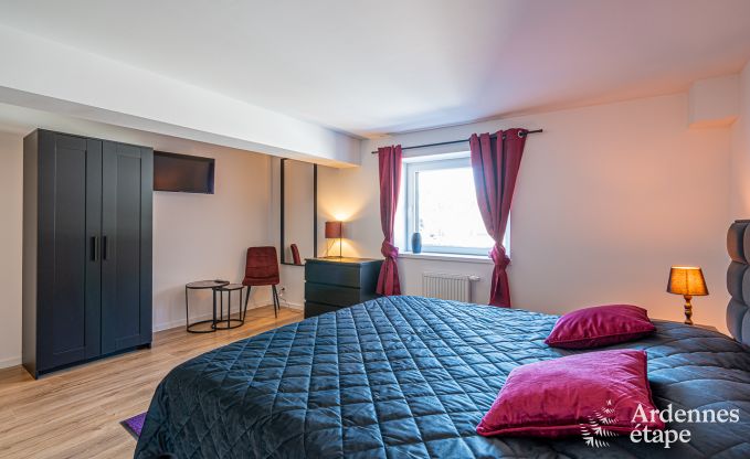 Spacious loft for 5 people with 2 bedrooms, jacuzzi and private terrace in Trois-Ponts