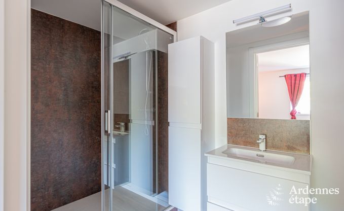 Spacious loft for 5 people with 2 bedrooms, jacuzzi and private terrace in Trois-Ponts