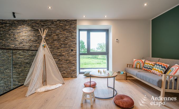 Renovated old barn for 10 people on the C�tes de Wanne