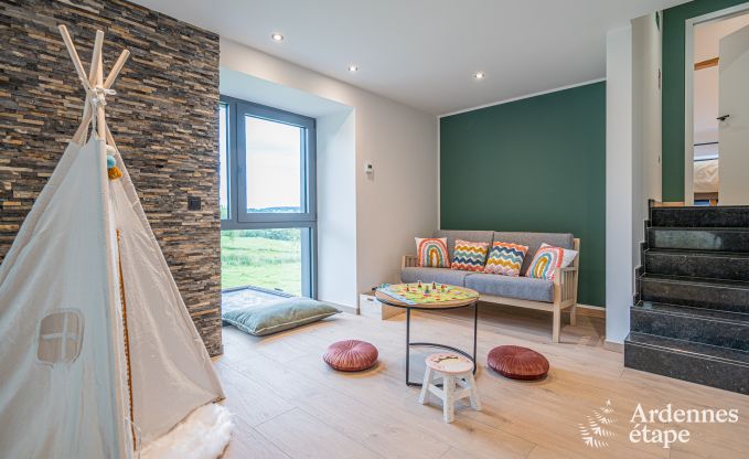 Renovated old barn for 10 people on the C�tes de Wanne