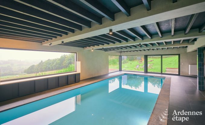 Spacious and luxurious holiday home with swimming pool in Trois-Ponts, Ardennes
