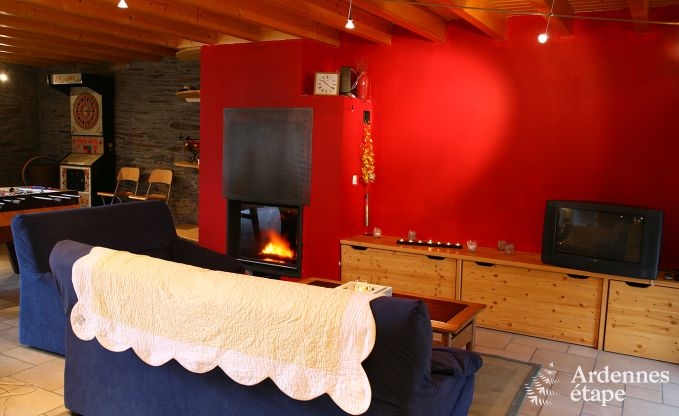 Holiday cottage in Vaux-sur-Sûre for 6/8 persons in the Ardennes