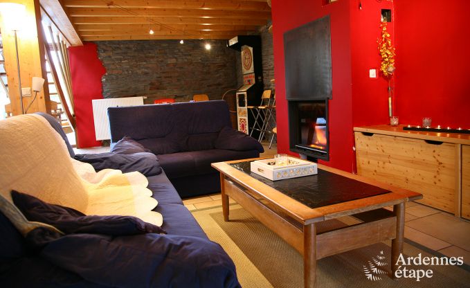 Holiday cottage in Vaux-sur-Sûre for 6/8 persons in the Ardennes