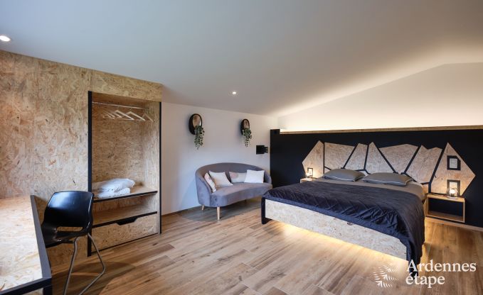 Luxury gte with private wellness centre in Vaux-sur-Sre: sauna, jacuzzi, hammam and relaxation area just for you