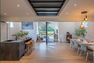 Holiday accommodation in former chapel in Vaux-sur-Sûre, in the Ardennes