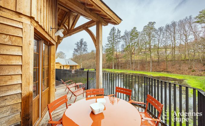 Unforgettable stay in Vencimont: Holiday home for 4 people in the Ardennes, comfort and relaxation by the water