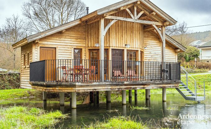 Unique stilt house as holiday home in Vencimont