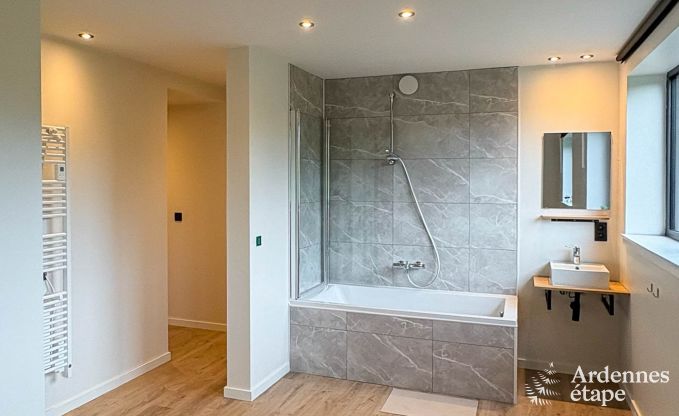 Spacious holiday home for 20 people in Vencimont with 9 bathrooms, sauna, infrared cabin, playroom and private garden in the Ardennes