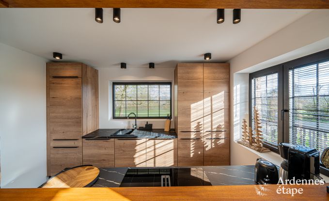 Comfortable chalet in Vencimont for 10 people with modern amenities and private garden in the Ardennes