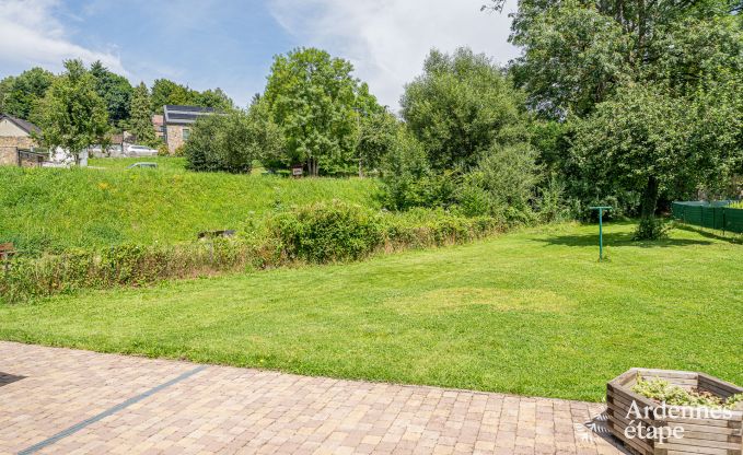 Holiday home in Vencimont, Ardennes, 12 people, 4 bedrooms, private sauna, billiards, garden by the water
