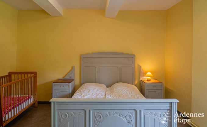 Holiday home in Vencimont, Ardennes, 12 people, 4 bedrooms, private sauna, billiards, garden by the water