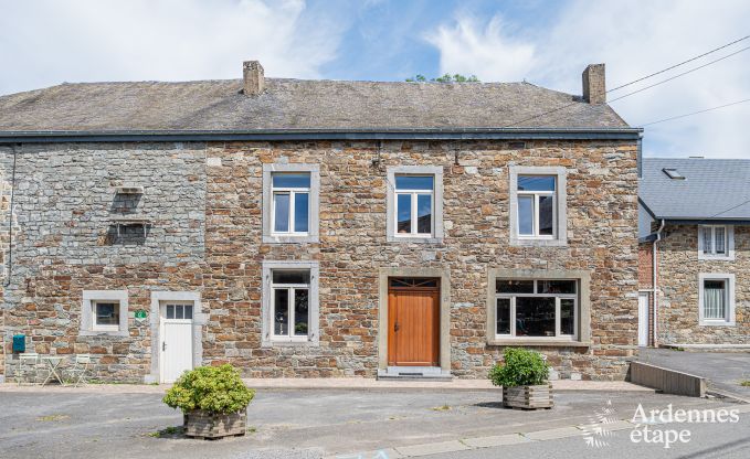 Holiday home in Vencimont, Ardennes, 12 people, 4 bedrooms, private sauna, billiards, garden by the water