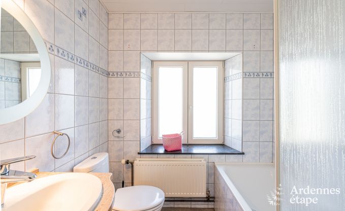 Holiday home in Vencimont, Ardennes, 12 people, 4 bedrooms, private sauna, billiards, garden by the water