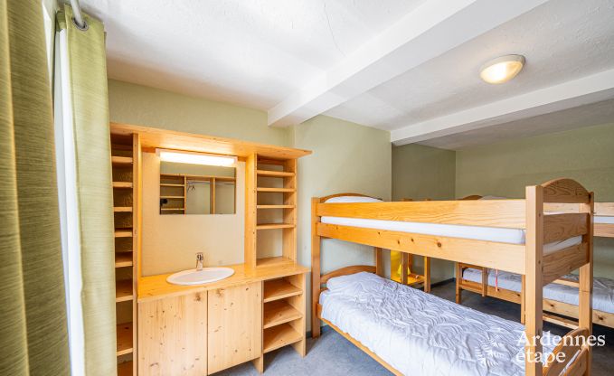 Holiday home in Vencimont, Ardennes, 12 people, 4 bedrooms, private sauna, billiards, garden by the water