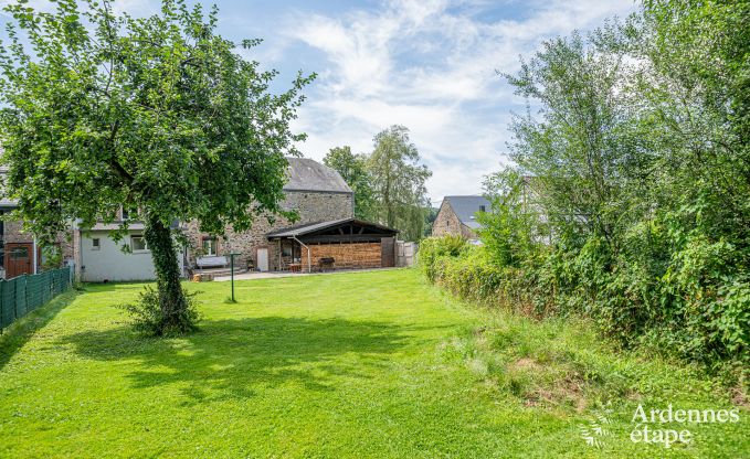 Holiday home in Vencimont, Ardennes, 12 people, 4 bedrooms, private sauna, billiards, garden by the water
