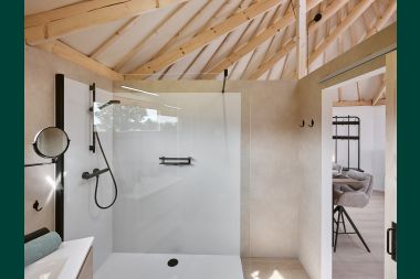 Unique yurt for 2 persons in Vielsalm with modern bathroom, private garden and bicycle storage