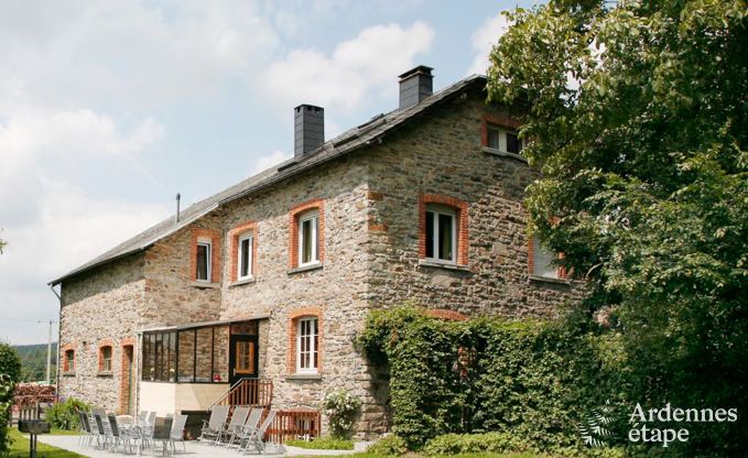 Holiday house for 12/14 pers. in Vielsalm in the Province of Luxembourg