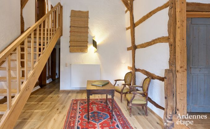 cozy holiday home with 5 bedrooms, jacuzzi, sauna and private garden in Vielsalm Ardennes