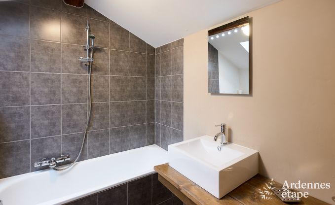 cozy holiday home with 5 bedrooms, jacuzzi, sauna and private garden in Vielsalm Ardennes