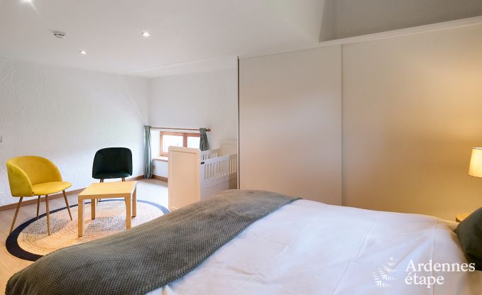 cozy holiday home with 5 bedrooms, jacuzzi, sauna and private garden in Vielsalm Ardennes