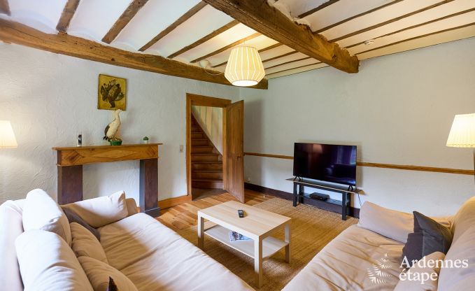 cozy holiday home with 5 bedrooms, jacuzzi, sauna and private garden in Vielsalm Ardennes