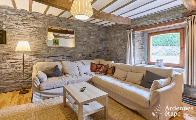 cozy holiday home with 5 bedrooms, jacuzzi, sauna and private garden in Vielsalm Ardennes