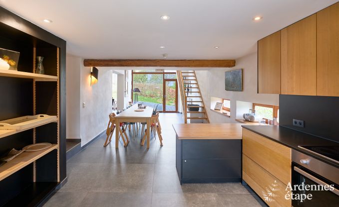 cozy holiday home with 5 bedrooms, jacuzzi, sauna and private garden in Vielsalm Ardennes