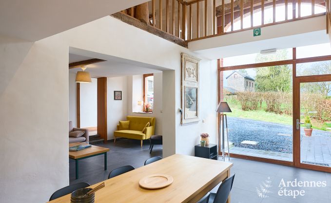 cozy holiday home with 5 bedrooms, jacuzzi, sauna and private garden in Vielsalm Ardennes